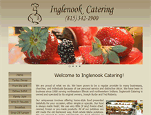 Tablet Screenshot of inglenookcatering.com